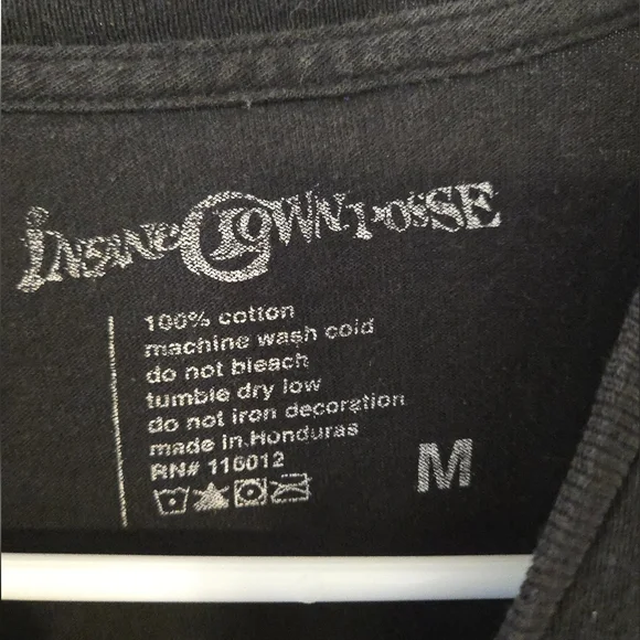 INSANE CLOWN POSSE T SHIRT RIDDLE BOX JUGGALO ICP SHAGGY DOPE VIOLENT J Mens Med - Picture 3 of 6